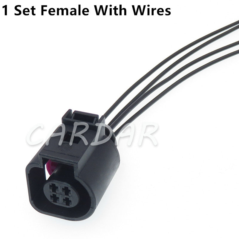 4 Pin 4B0 973 812 4B0973812 4B0 973 712 Automotive 1.5mm Water Temperature Sensor Plug 4B0973712 For VW