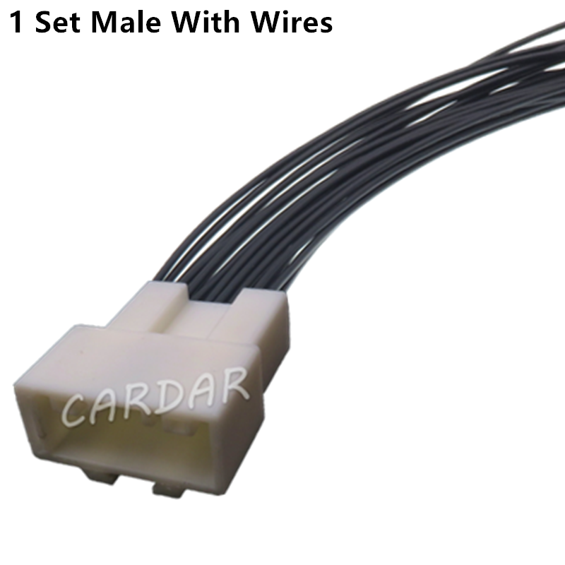 20 Pin Car Replacement Connector Auto Parts Automobile Male Female Unsealed Wire Socket 6098-4589 6098-4595