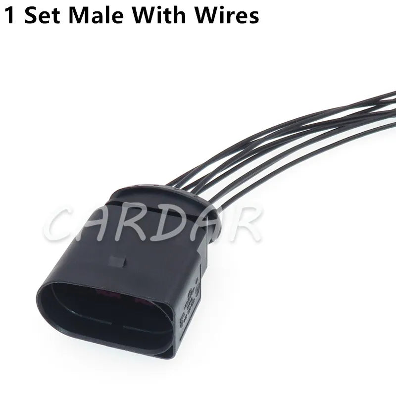 8 Pin 3.5mm 8D0973834 8D0973734 Auto Waterproof Connector 8D0 973 834 8D0 973 734 Radar Taillight Light Socket For VW Audi