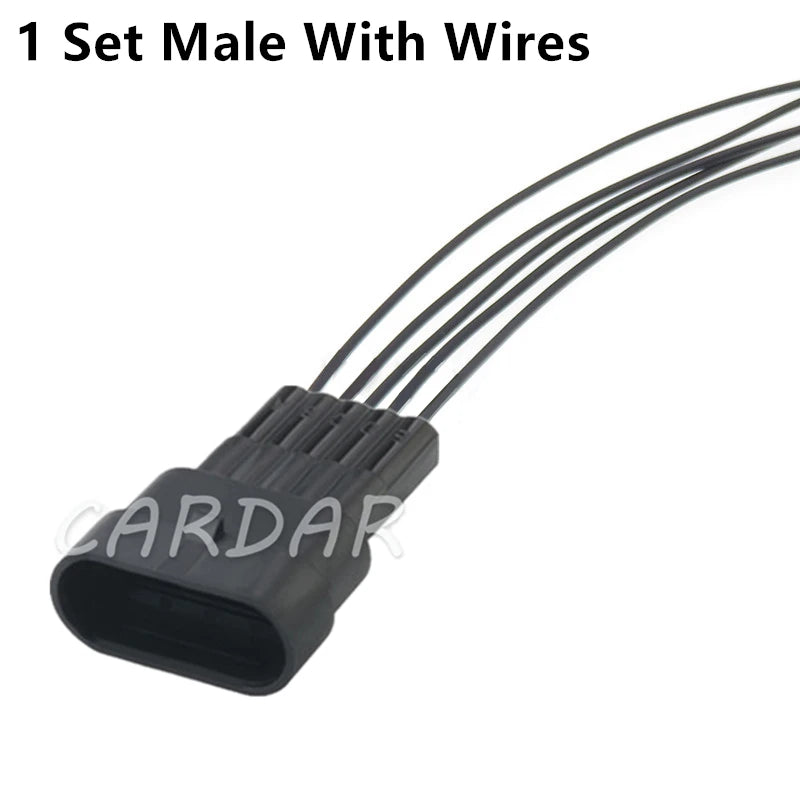 5 Pin 12162830 Automotive Electric Connector Waterproof Intake Pressure Sensor Plug