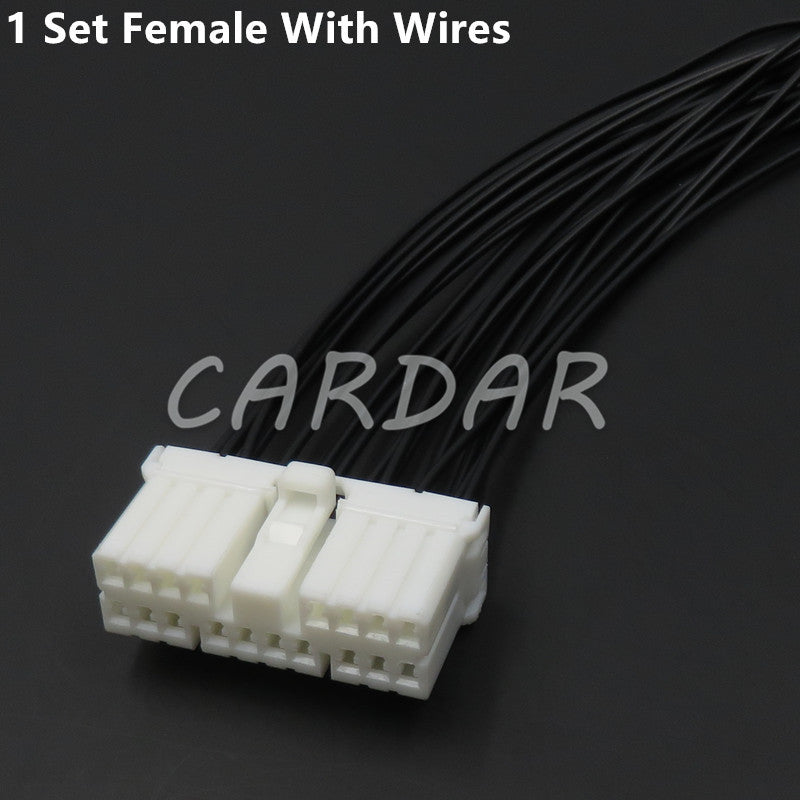 18 Pin 174935-1 173853-1 Automotive Electrical Plug Wire Connector Socket For Car Engine Start Stop Modification