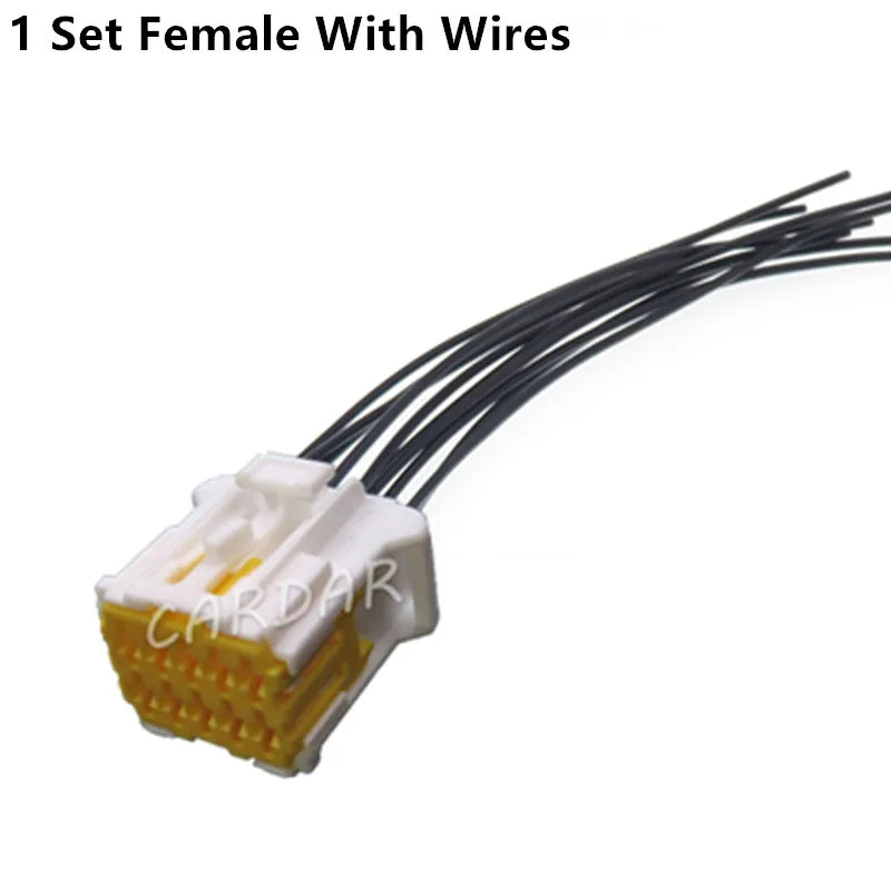 10 Pin 1.5 Series Auto Wire Harness Male Female Docking Unsealed Socket With Terminal 98823-1010 98816-1010