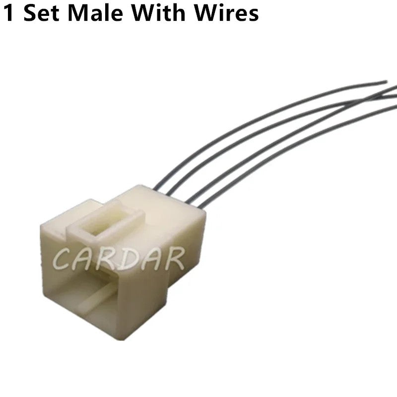 4 Pin 6.3 7.8 Series Composite Connector Male Female Plastic Housing Wire Cable Socket For Automobile
