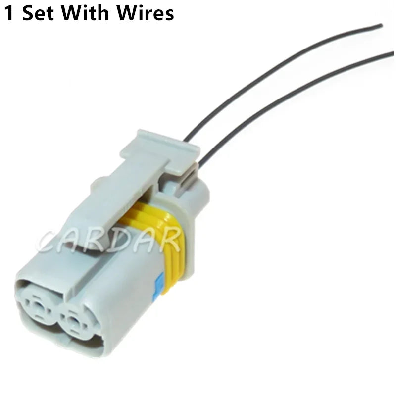 2 Pin 1.5 Series Automotive Wiring Harness Connector Car Plug Waterproof Socket With Terminal And Rubber Seals
