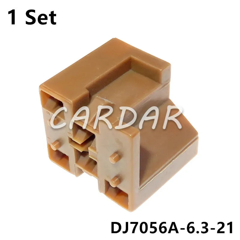 5 Pin 6.3 Series Car Unsealed Plug Automotive Connector Auto Electric Wiring High-power Socket 357 941 599