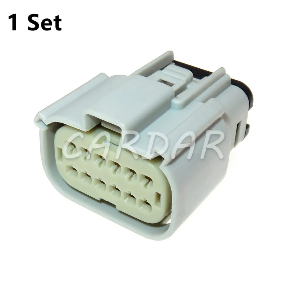 12 Pin 33472-1202 1 Series Grey Automotive Cable Harness Plastic Housing Unsealed Connector Auto Wire Socket