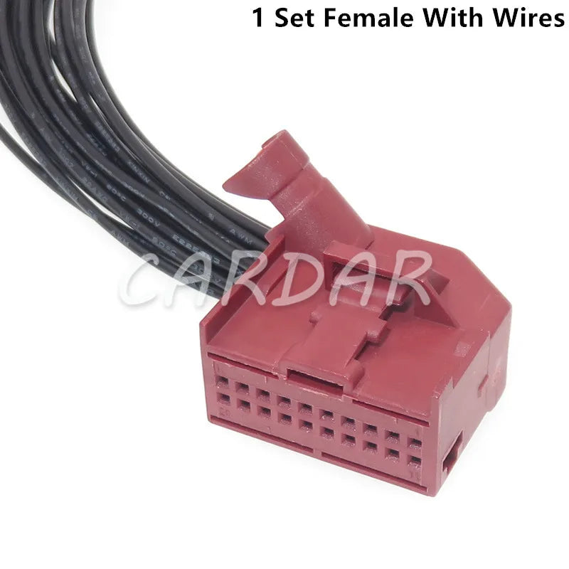 20 Pin 8E0972420 1534095-1 1534102-1 Car Gateway CANBus Wire Plug Auto Cable Socket 8E0 972 420 For VW