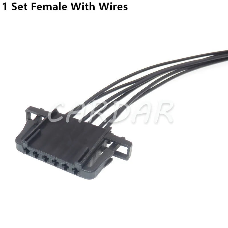 6 Pin 3B0 972 706 Auto Electrical Accelerator Pedal Plug Electrical Connector 3B0972706 For VW Golf Bora
