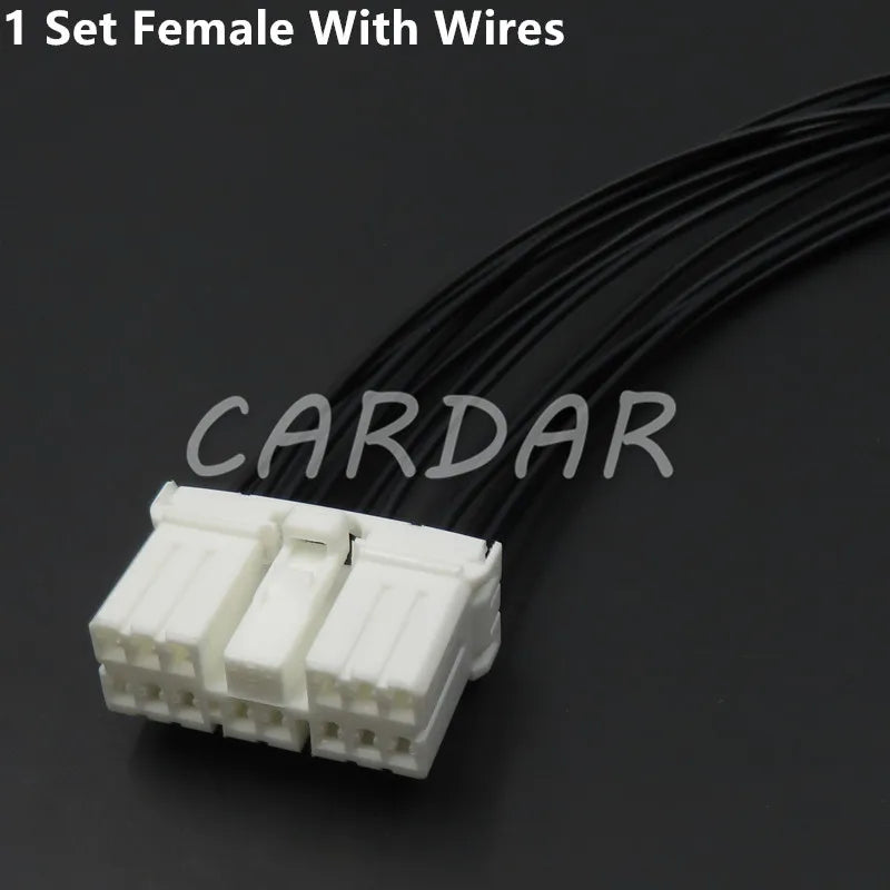 14 Pin 173852-1 174934-1 368508-1 Auto Oxygen Sensor Plug Car Accessories Unsealed Socket Wiring Terminal Adapter