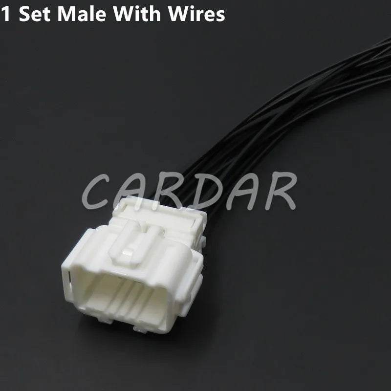 13 Pin 6098-2788 6098-2784 Auto Rearview Mirror Adjustment Switch Socket Car Electrical Connector For Honda CRV Crosstour