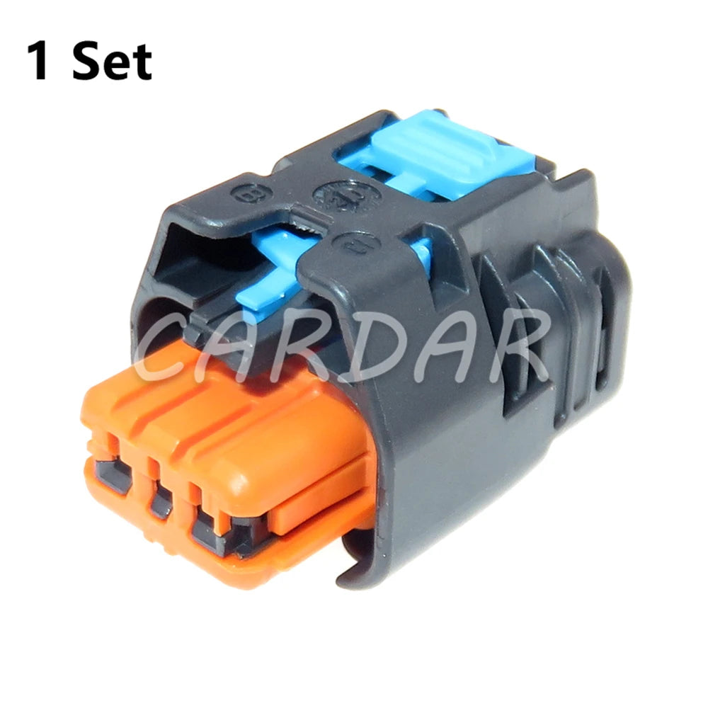 3 Pin 1.5 Series Automobile Wheel Speed Sensor Wiring Harness Socket With Terminal 13847082 13847802