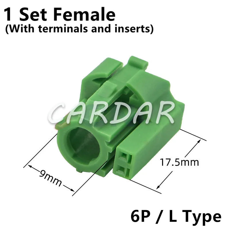 Auto LVDS 6 Pin HDS Connectors Automotive Audio Socket Universal Car Fakra Adapter EVO Cable Connector