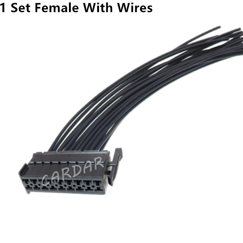 18 Pin Auto Unsealed Socket Car Connector Male Female Wiring Terminal Plug 929505-6 1-929505-6 929504-6 1-929504-6
