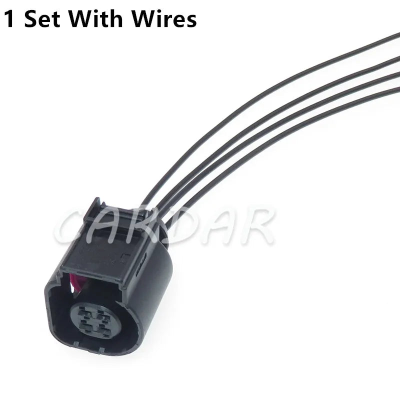 4 Pin 1.5 Series Automobile Brake Light Generator Wire Harness Socket For VW Audi 4H0973712 1563483 1563486