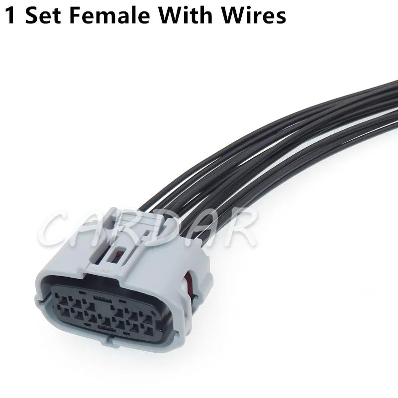 13 Pin Car Electrical Socket 90980-12716 90980-12326 6188-4914 6189-1092 Miniature Male Female Sealed Connector