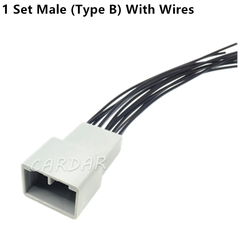 12 Pin 0.7 Series Automobile Multimedia CD Navigation Host Instrument Wiring Socket MX34012SF1 MX34012PF1
