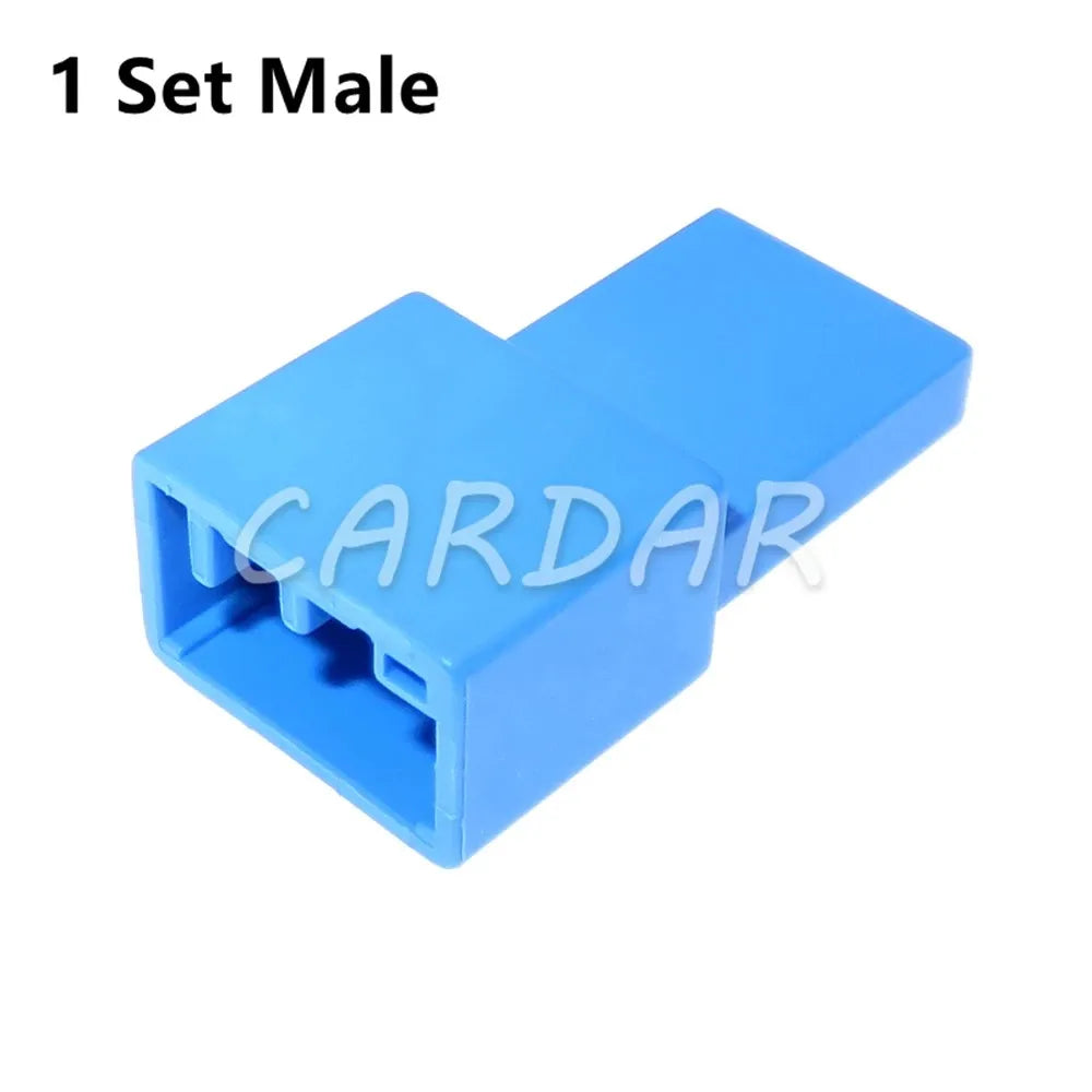 6 Pin Blue Car Wiring Socket Cable Wire Connetcor Auto Unsealed Adapter With Terminal