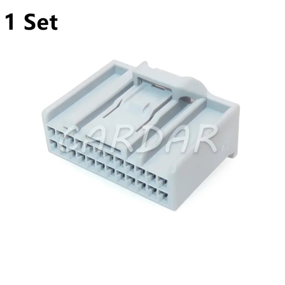 24 Pin Car Small Current Unsealed Connector Automobile Wire Harness Socket For Honda 6098-7061