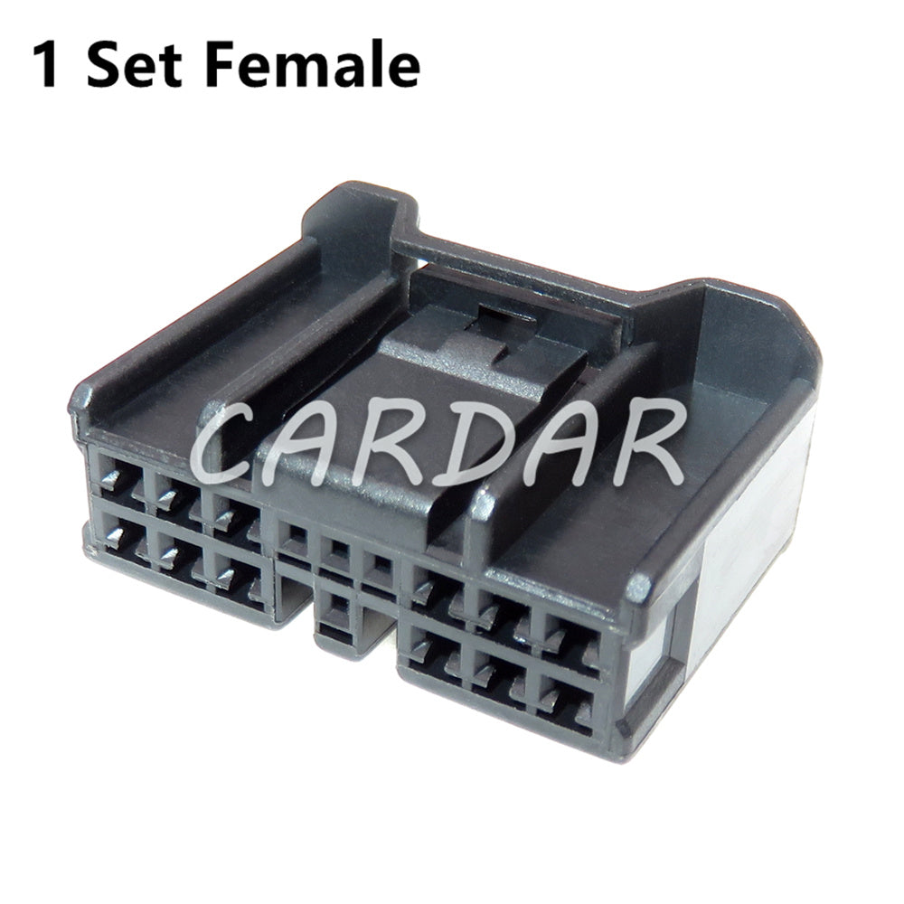 16 Pin Auto Replacement Connector Car Male Female Docking Electrical Socket Plastic Housing Unsealed Adapter