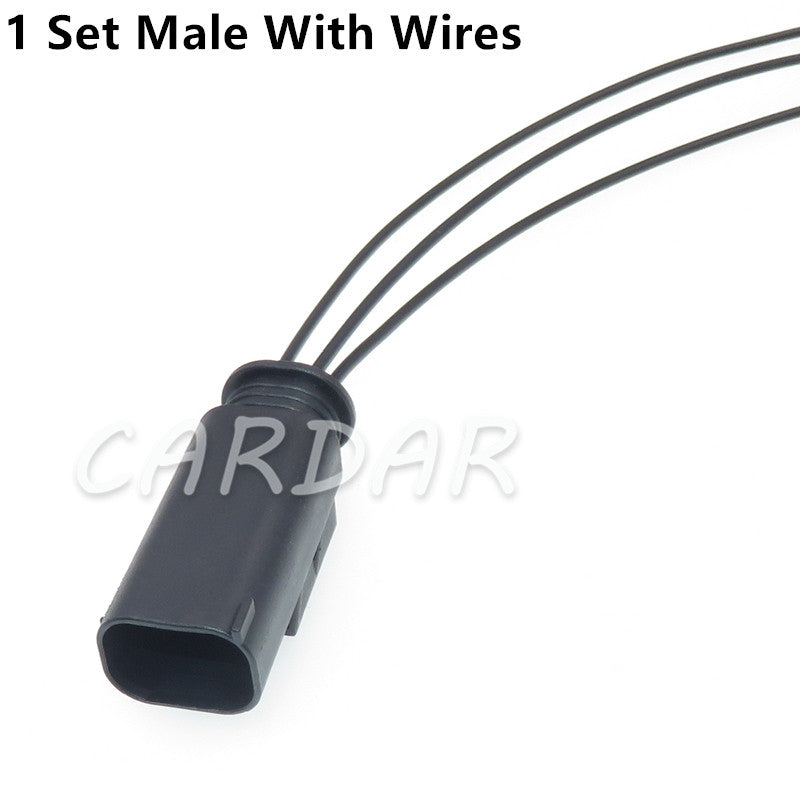 3 Pin 1-1452049-1 Car Pressure Switch Cold Air Pressure Sensor Socket Waterproof Throttle Pedal Plug 1452049-1 For BMW BENZ