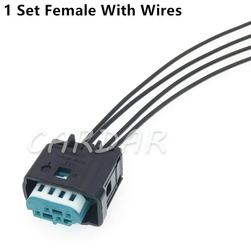 4 Pin 1-967640-1 8E0971934 TPMS For VW Audi Oxygen Sensor Socket Auto LPG Converter Connector