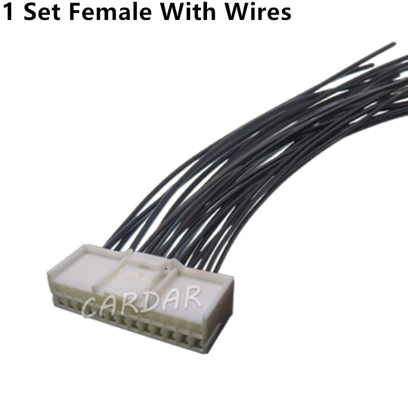 26 Pin Auto Replacement Connector Car Male and Female Unsealed Wire Harness Socket 936133-1 936098-1