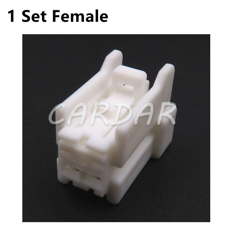 2 Pin 2.2 Series Auto Unsealed Socket Car Door Horn Steering Wheel Heating Wire Harness Plug 7222-6710 7223-6710