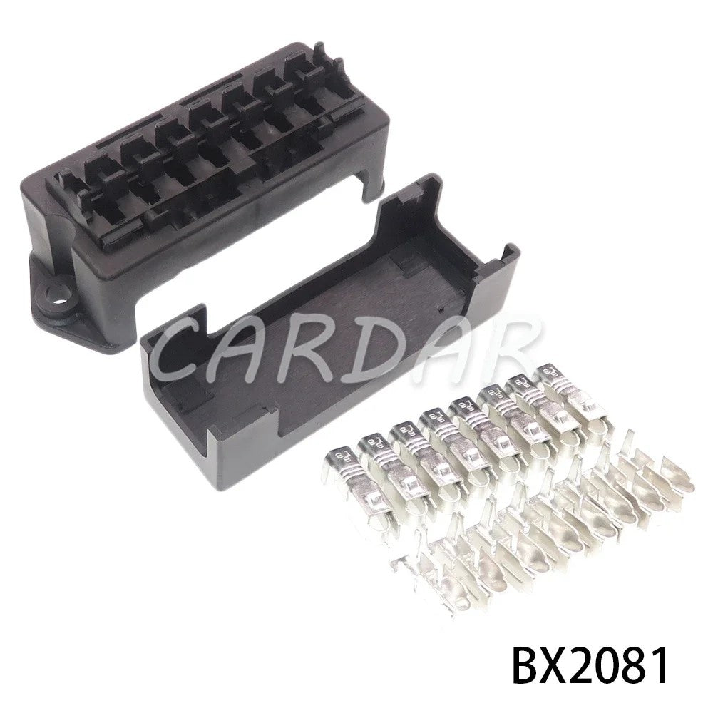 8/10/12/15 Way Standard Automobile Circuit Controller Box with Crimp Terminal Middle Car Blade Fuse Holder