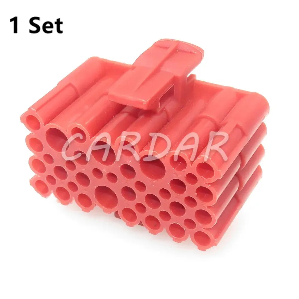 28 Pin Red Car Composite Connector 926673-1 High Quality Automobile Wire Harness Unsealed Socket