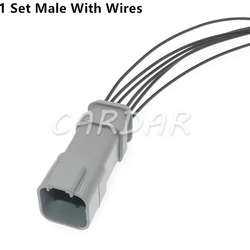 6 Pin 1.6 Series Waterproof Connector DT04-6P-E008 DT04-6S-E008 Automobile Wiring Terminal Socket