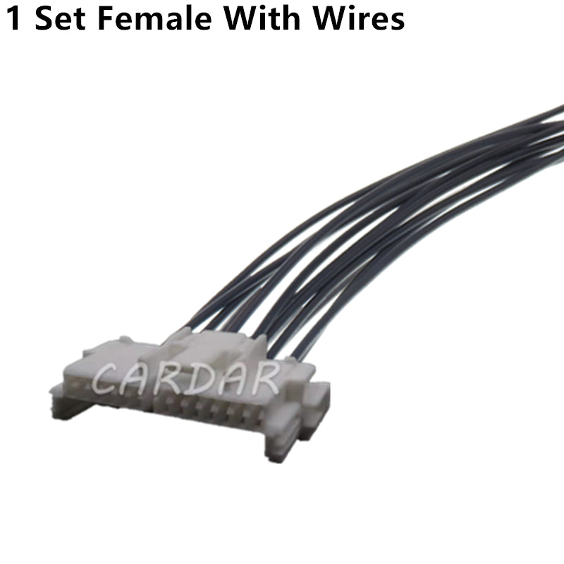 13 Pin Automotive Wiring Connector Car Auto Wire Socket With Terminals