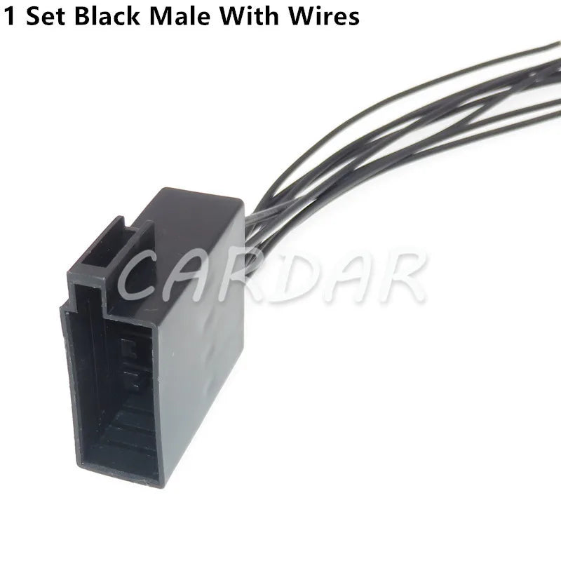8 Pin 962189-1 962191-1 Automotive CD Wire Plugs Car Radio Speaker Plug Audio ISO Cable Socket For VW