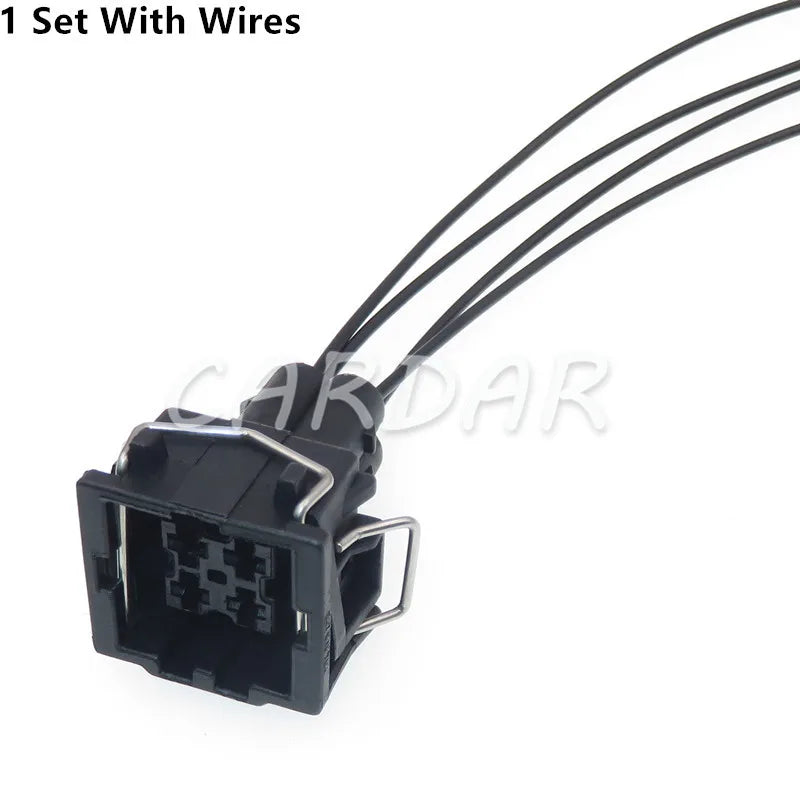 4 Pin 444524-1 Waterproof Automotive Connector Air Conditioning Pressure Switch Plug Temperature Sensor Socket For VW