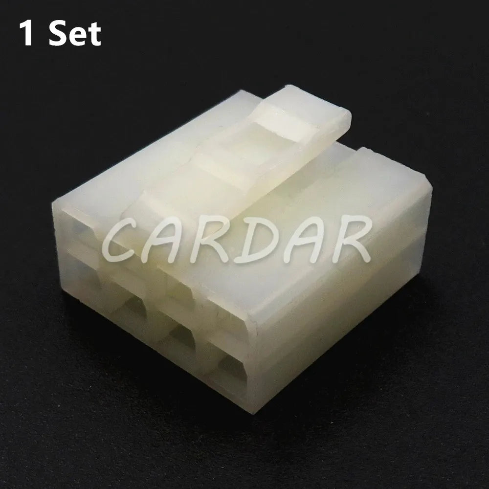 Conector automotriz sellado de 8 pines y 3.5 series, blanco, para coche, adaptador de plástico para cableado eléctrico