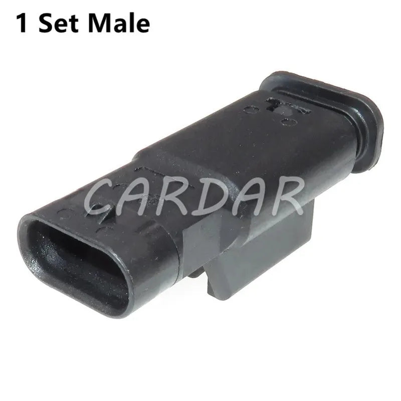 3 Pin 805-121-521 7615490-03 Auto Waterproof Automotive Reversing Radar Plug A0225452426 For VW Audi