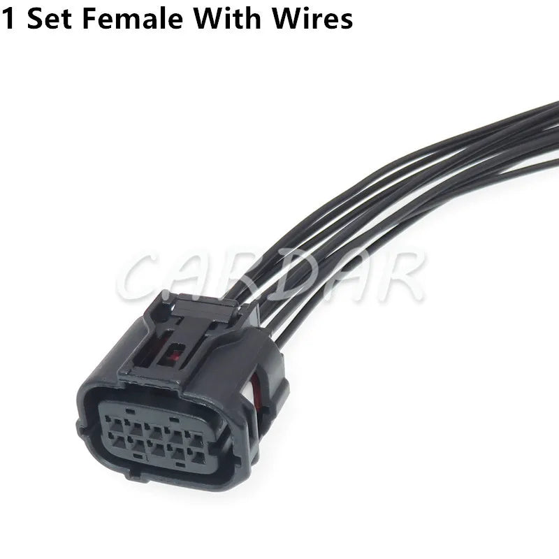 10 Pin 12380 6189-1134 6188-0696 Waterproof Automotive Socket Distance Sensor Connector For Toyota 90980-12380