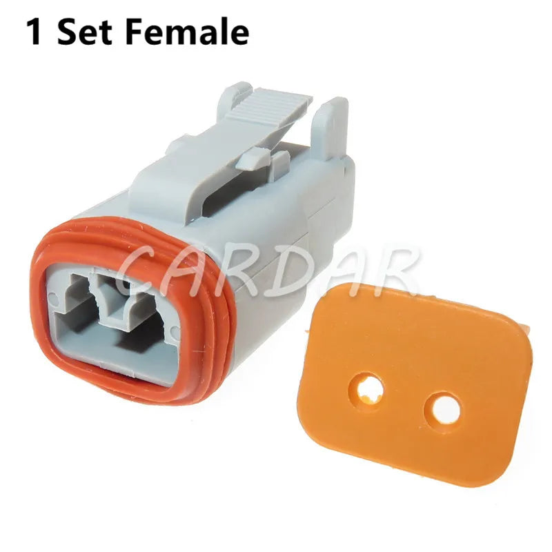 2 Pin DT04-2P AT04-2P DT06-2S AT06-2S DT Series Waterprooof Auto Plug Car Connector For Deutsch