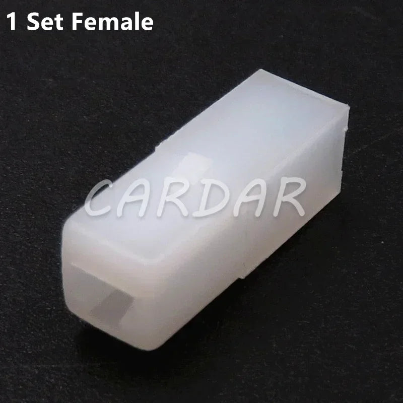1 Pin 2.8 Series 626063 626062 Automobile Plastic Socket Unsealed Wiring Harness Female Male Connector