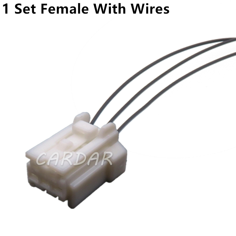 3 Pin 2.2 Series 6098-6964 6098-6944 Automobile Door Taillight Cable Harness Unsealed Socket For Infiniti Sylphy