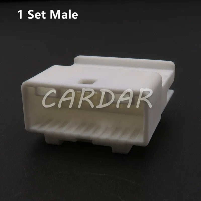 22 Pin 0.7mm 6098-3885 7283-4578 Car Auto Navigation Reversing Mirror Connector Automotive Audio Cable Socket For Nissan