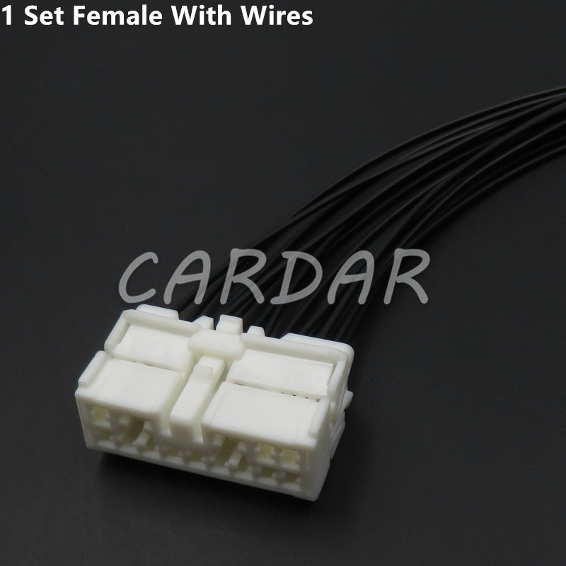 14 Pin 6098-3565 6098-4660 Cable Auto Wiring Harness Connector Plug Car Electrical Wire Socket For Nissan