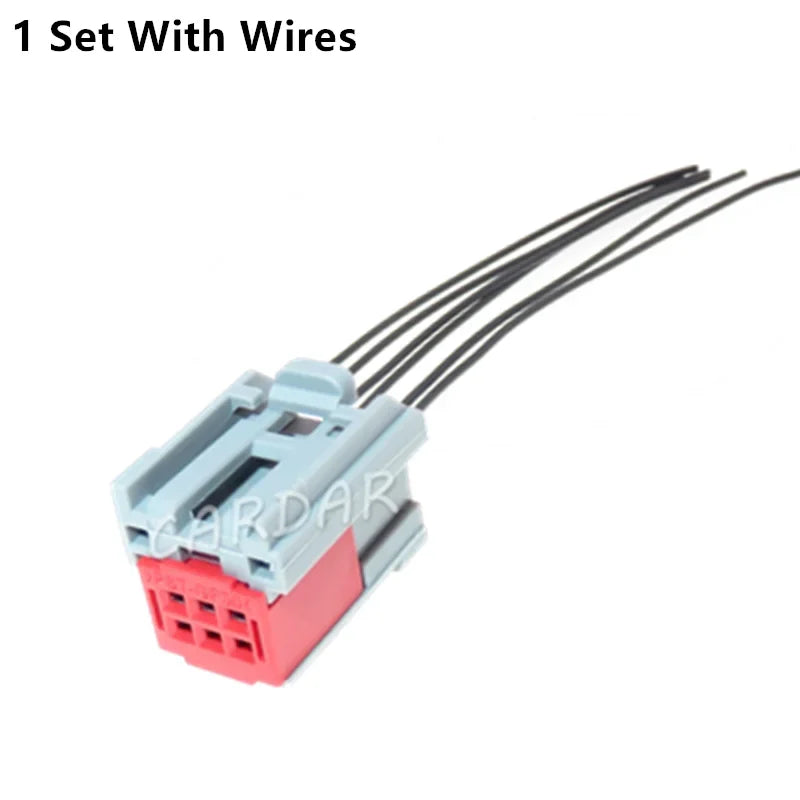 6 Pin 1.2 Series 1-1411325-2 Car Connector Grey Electric Wire Cable Plastic Housing Socket For Automobile