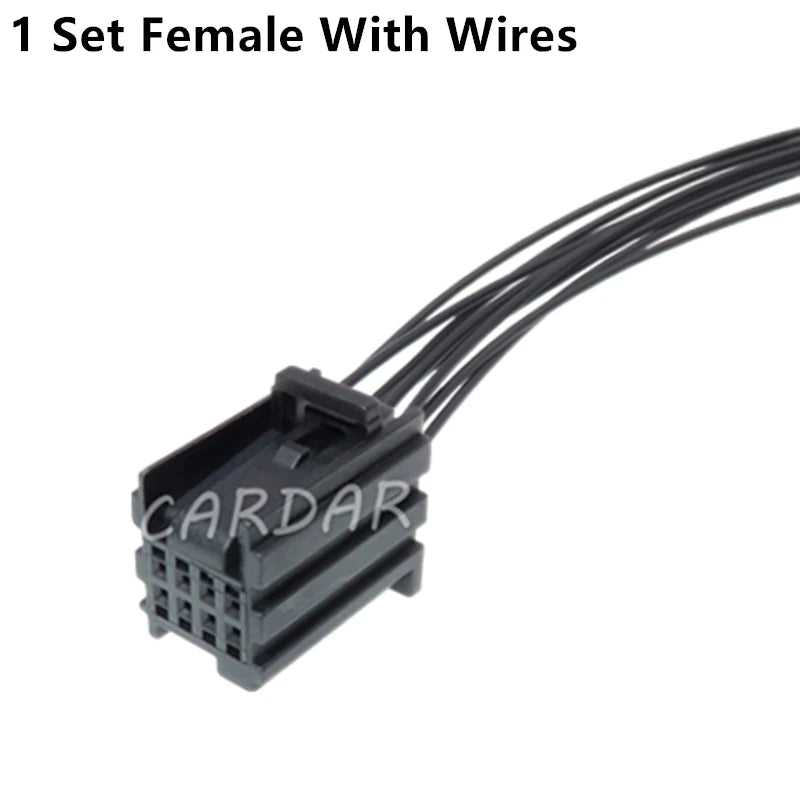 8 Pin 1 Series Automotive Unsealed Socket Auto Cable Harness Wire Connector Car Modification Adapter