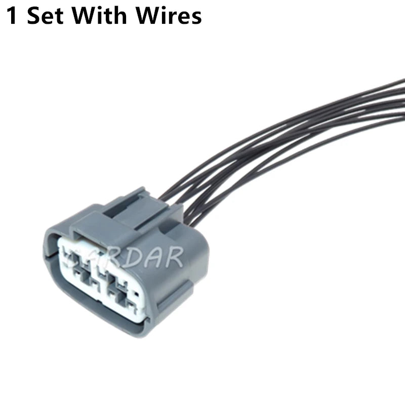 8 Pin 2.2 Series Automotive Wiring Socket Car Waterproof Electric Cable Plug with Terminal and Rubber Seals 6189-0727