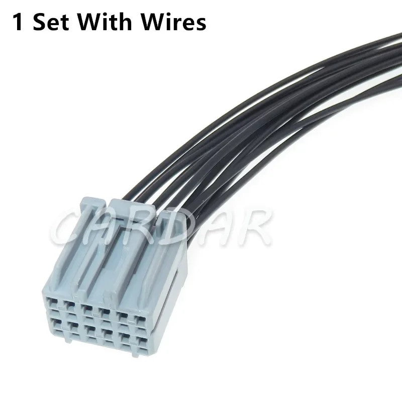 12 Pin 917975-6 178845-6 Auto Wire Connector Automobile Unsealed Wire Harness Socket With Terminal