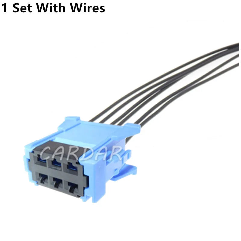6 Pin 98172-1004 Automotive Air Conditioner Cable Socket Speed Control Plug Connector For Peugeot Cars