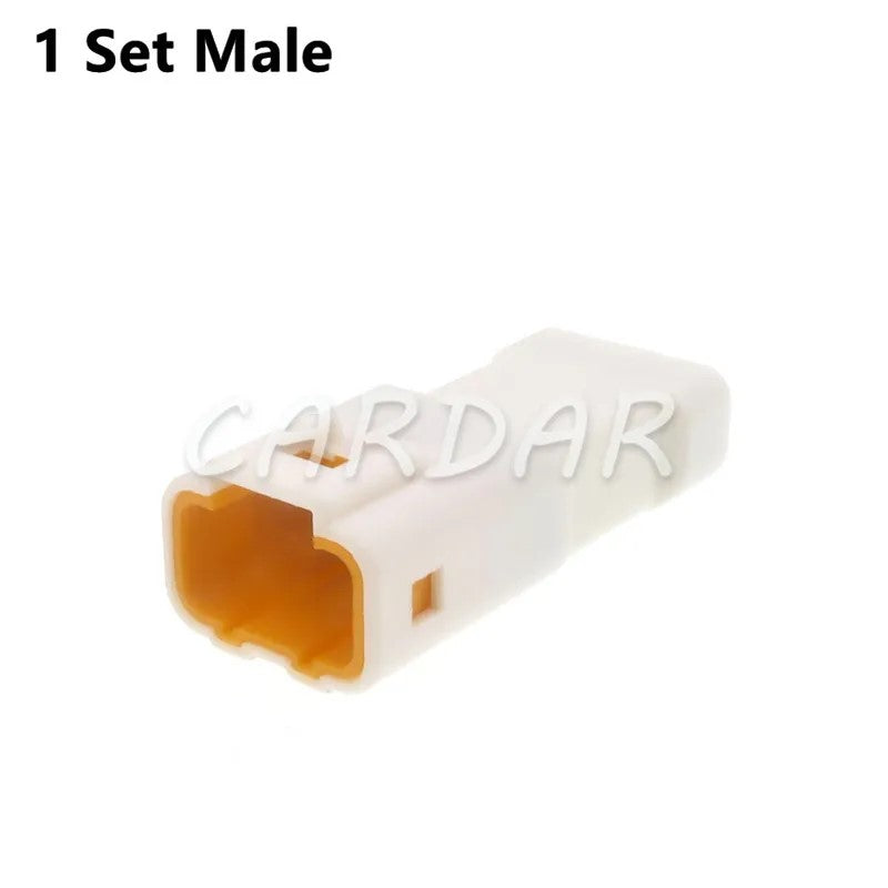 4 Pin 04R-JWPF-VSLE 04T-JWPF-VSLE Electrical Waterproof Cable Socket Auto Plug For Motorcycle Cars