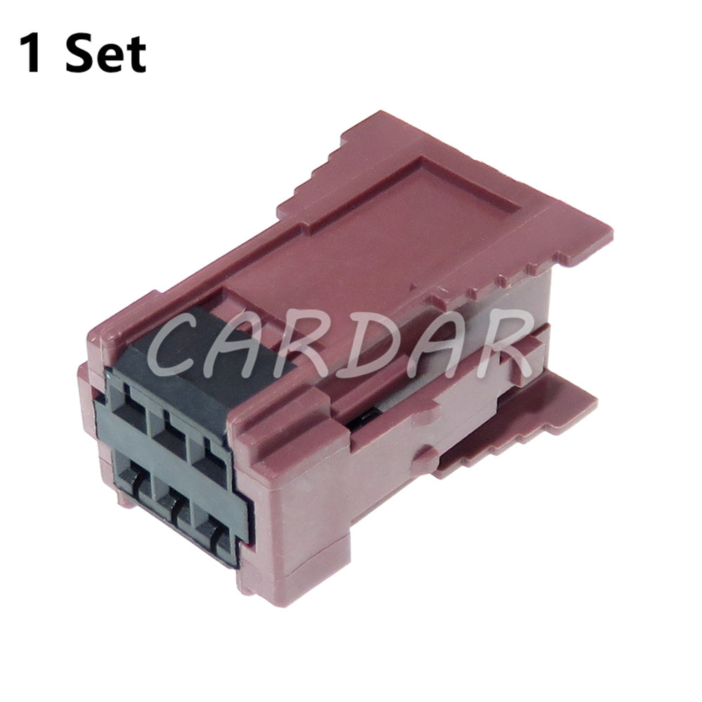 6 Pin 1.5 Series Brown Automotive Wire Harness Socket with Terminal Auto Modification Parts