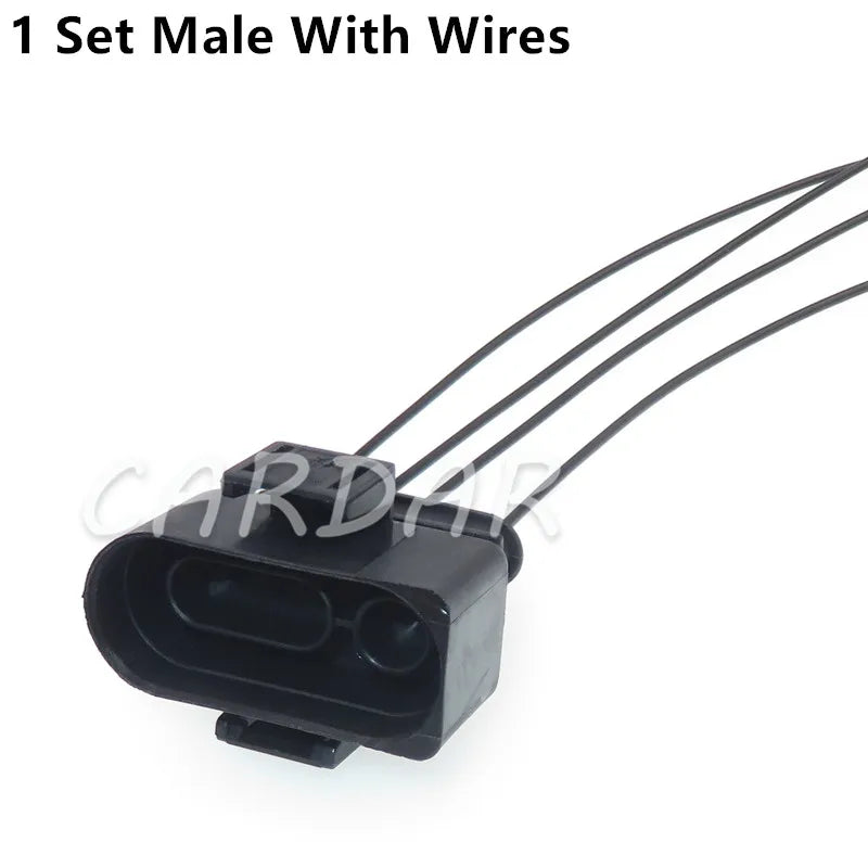 4 pin 3A0973334 3A0973304 Waterproof Electrical Wiring Connector Sealed Car Housing Plug O2 Oxygen Sensor Socket For VW Audi