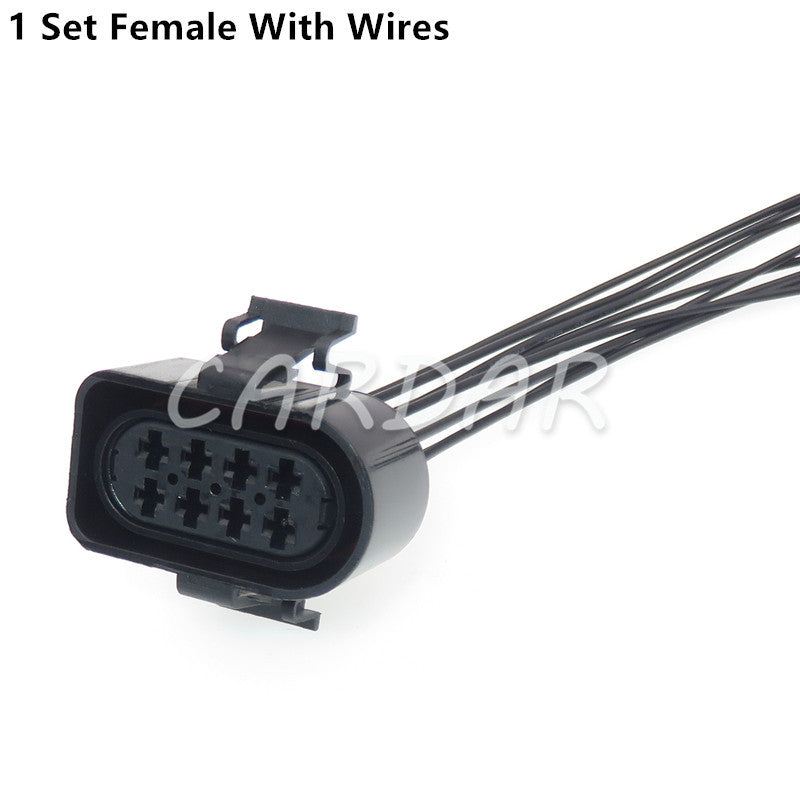8 Pin 3.5mm 3A0 973 834 3A0 973 734 3A0973834 3A0973734 Waterproof Automobile Electrical Connector Sockets For VW